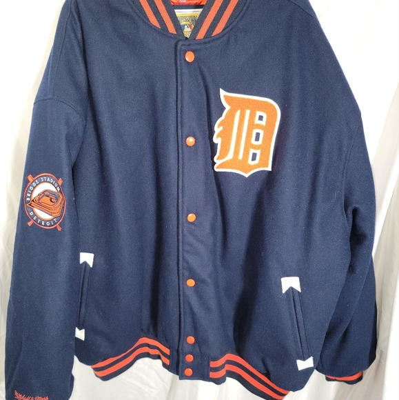 Mitchell & Ness Other - Mitchell And Ness Cooperstown Collection Detroit Tigers Wool Jacket Mens 4XL